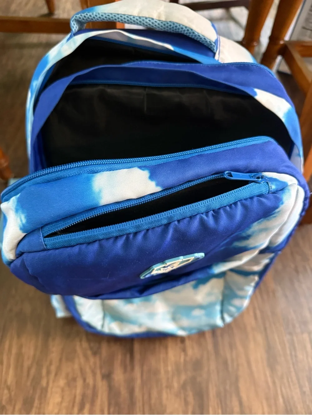 Baseball Lifestyle 101 Sky-Print Backpack — Blue